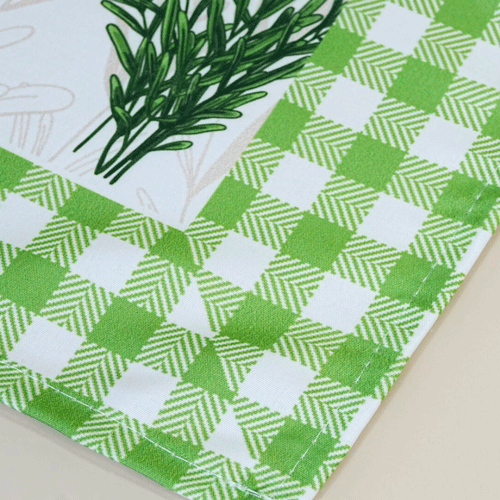 Caminho de Mesa Estampado Allegra 1 Peça 1,25m x 43cm 100% Poliéster - Lavanda