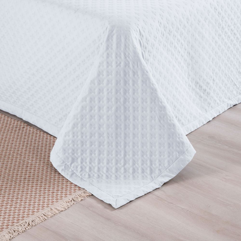 Kit Cobre Leito Matelado Dupla Face Attuale 3 Peças Casal 100% Poliéster - Bra